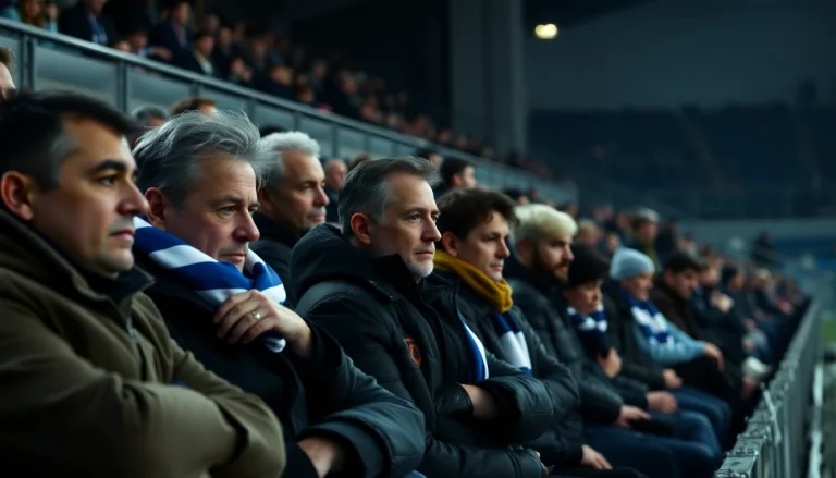 Joueurs de Dunkerque et Nancy sur le terrain