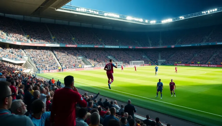 Fan envahissant le terrain lors d'un match de football.