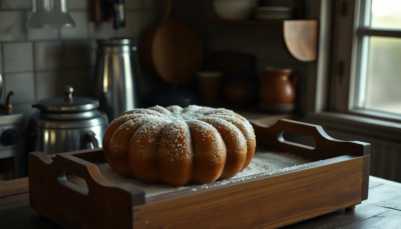 Vieux moule à gâteau en métal