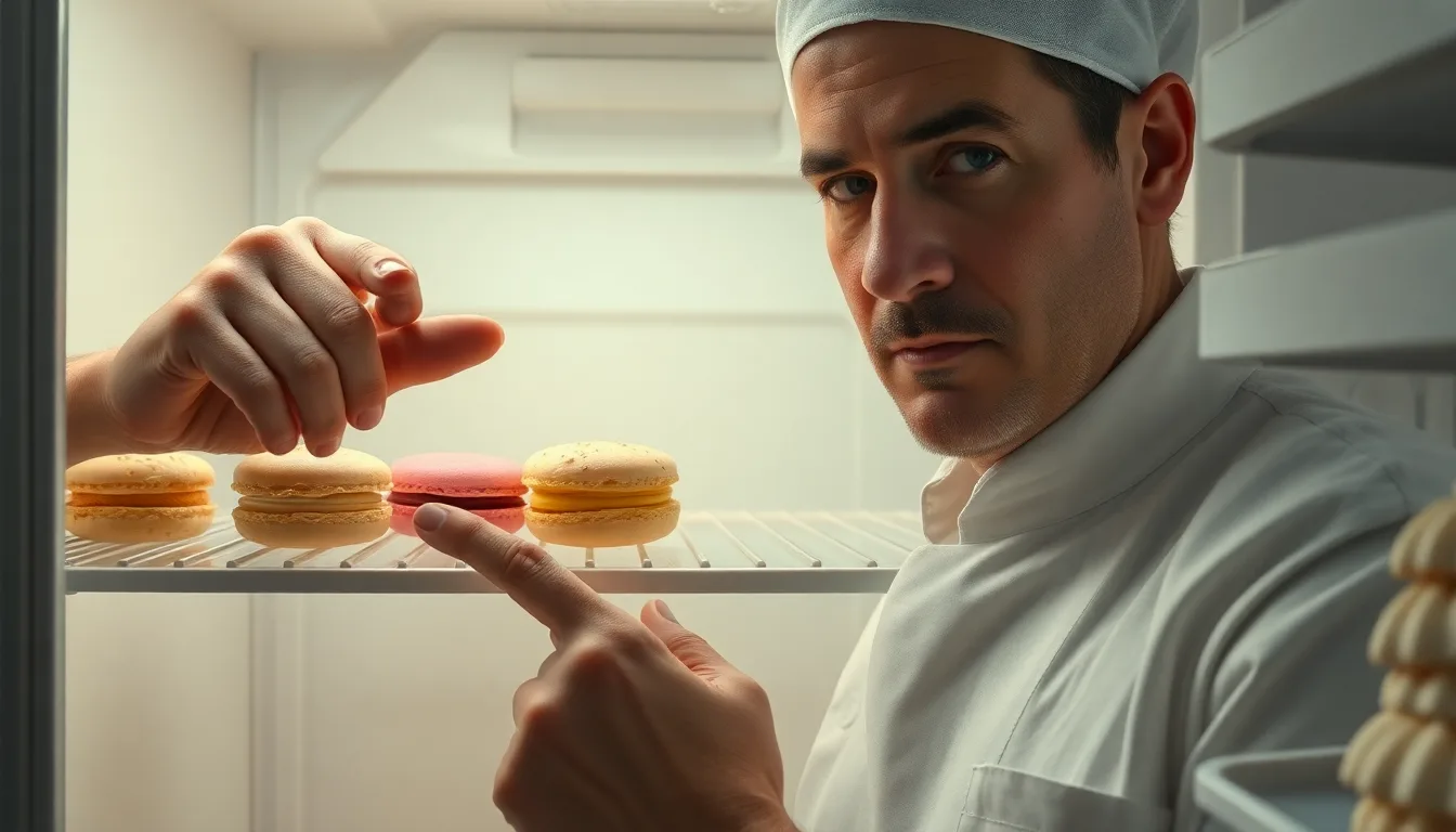 Ingrédients de dessert conservés à température ambiante par alerte de pâtissiers.