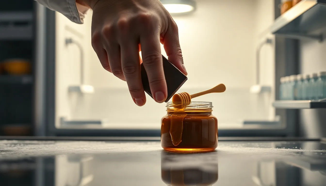 Des ingrédients frais pour dessert sur un plan de travail