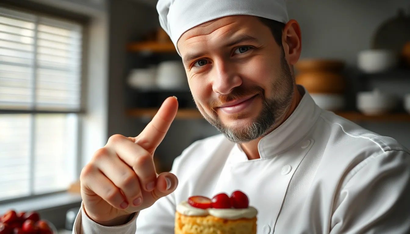 Une sélection d'ingrédients de pâtisserie, avec une flèche indiquant ceux à ne pas réfrigérer.