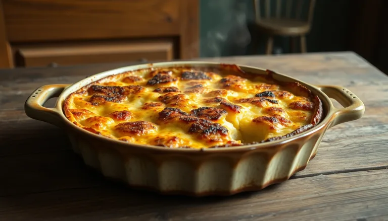 Ancien plat à gratin hérité
