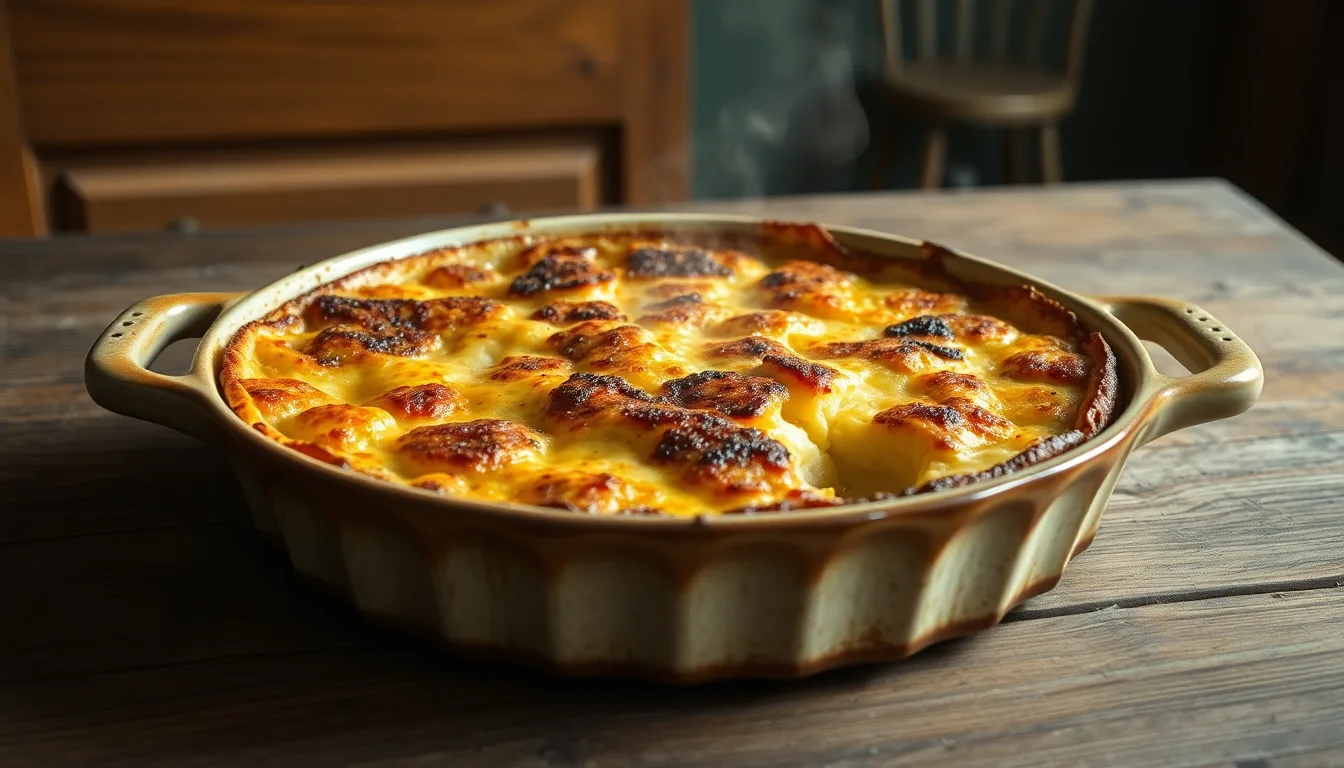 Ancien plat à gratin hérité