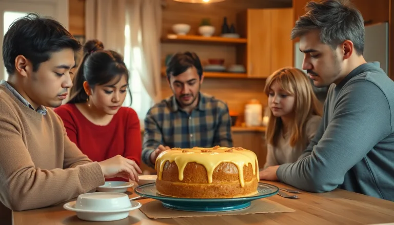 Un dessert magnifique mais partiellement détruit suite à un démoulage difficile à cause d'un moule.