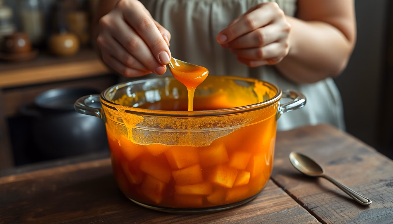 Un vieux pot de confiture, poussiéreux, avec une étiquette vintage.