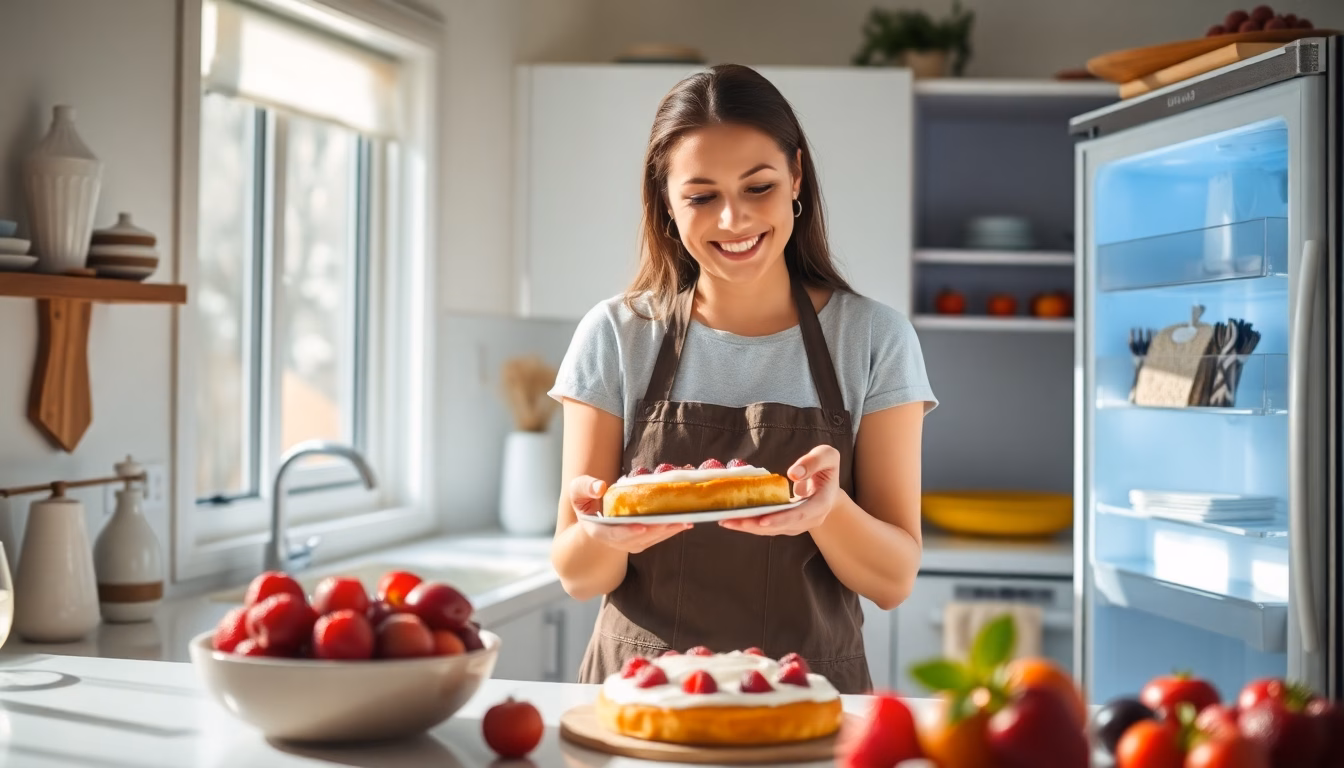 Entremets préparé rapidement par temps chaud