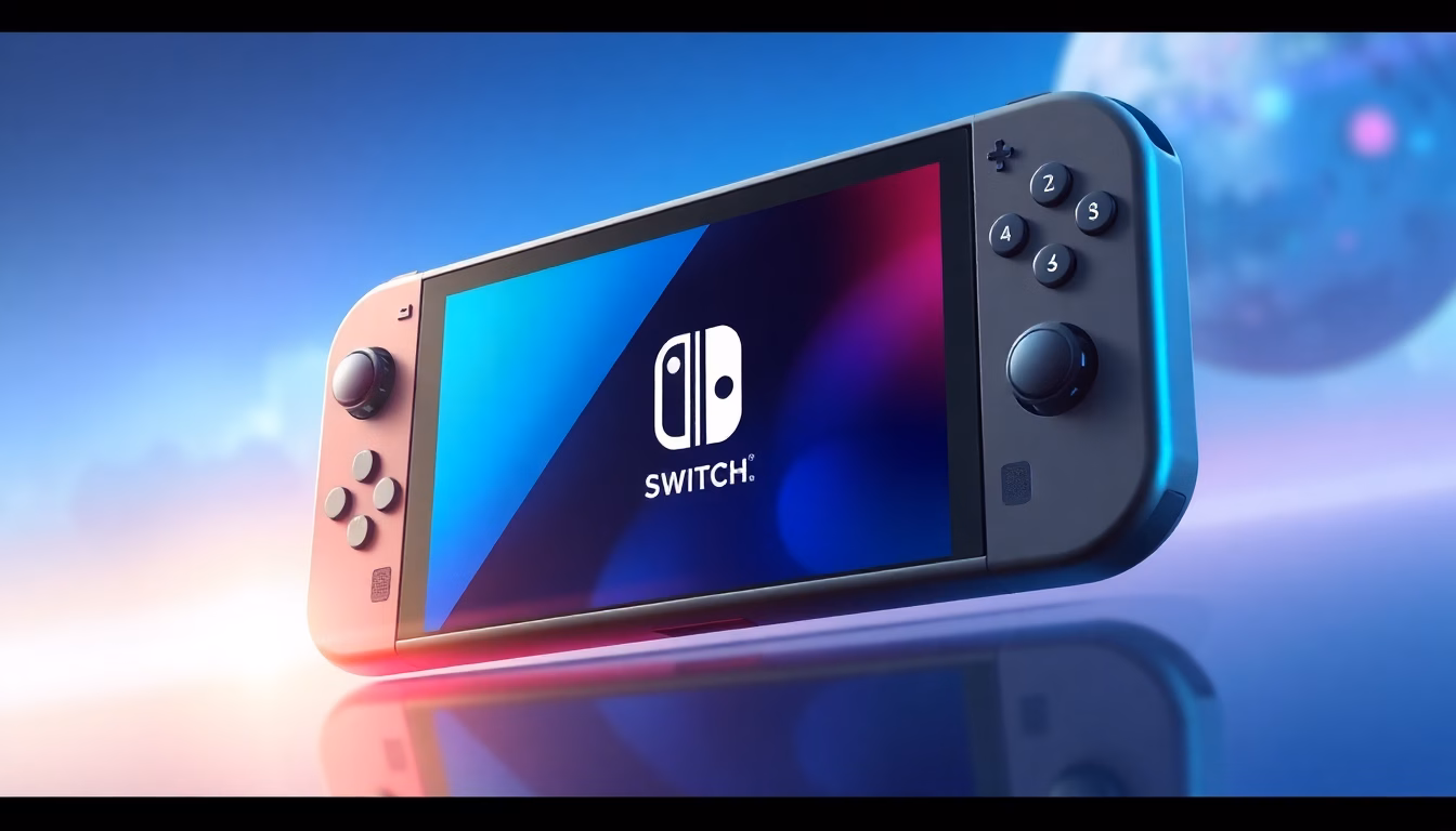 image conceptuelle de la Nintendo Switch 2