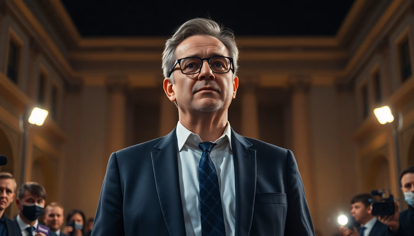 nouveau premier ministre en conférence de presse