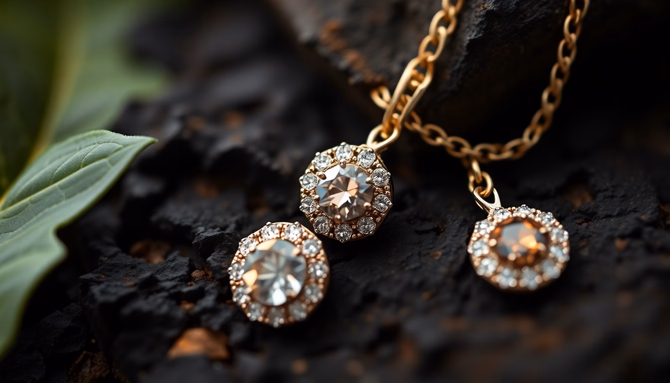 Mains polissant un collier ancien avec des outils de bijoutier