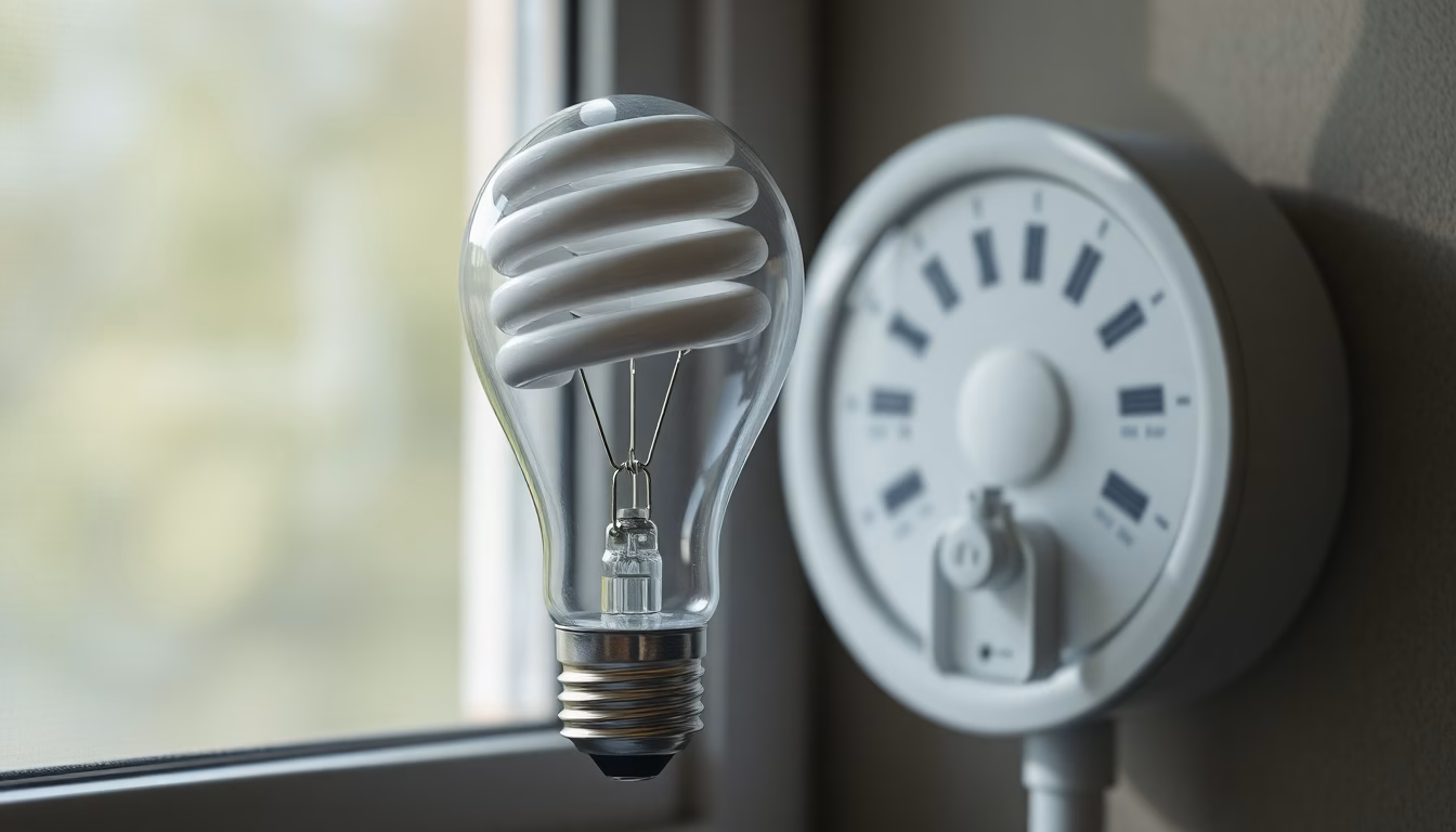 Famille consultant un compteur électrique