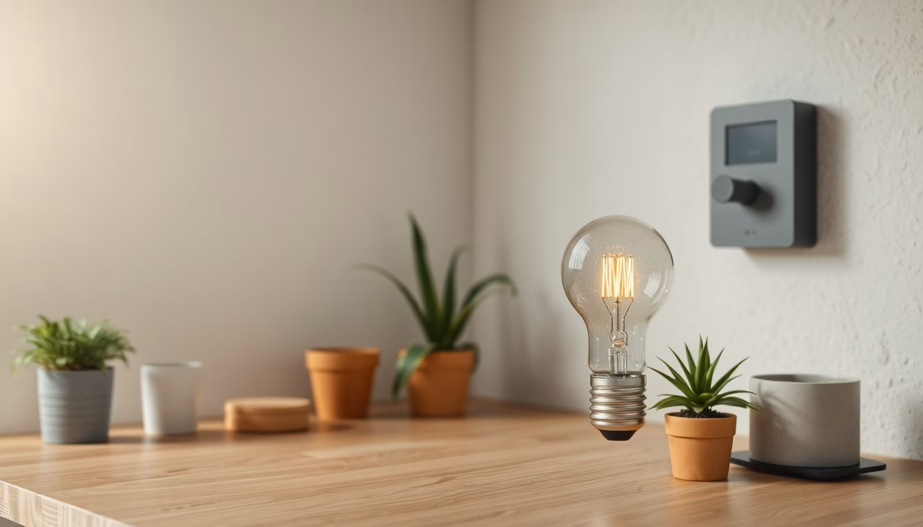 Compteur électrique affichant économies