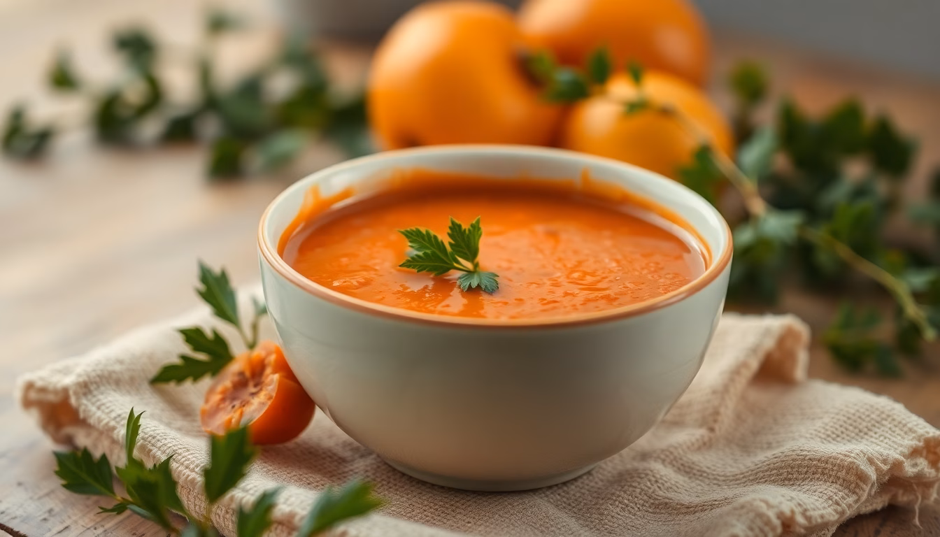 bol soupe potimarron fumant